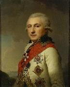 unknow artist, Portrait of Admiral Osip Mikhailovich de Ribas (Jose de Ribas)